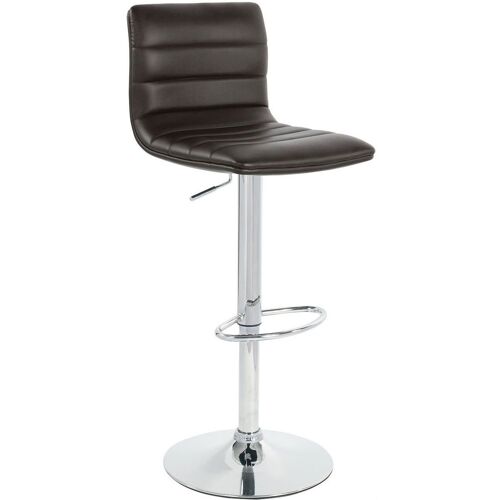 Tabouret De Bar De Petit-Déjeuner Vista Brown Hauteur Réglable