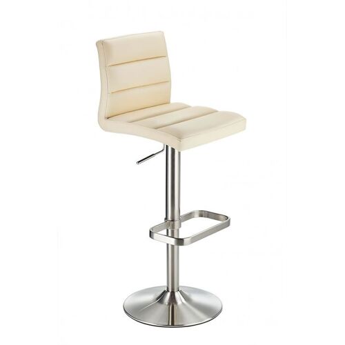 Crème tabouret de bar réglable à swank