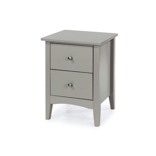Armoire de chevet de tiroir Delbe 2 - gris