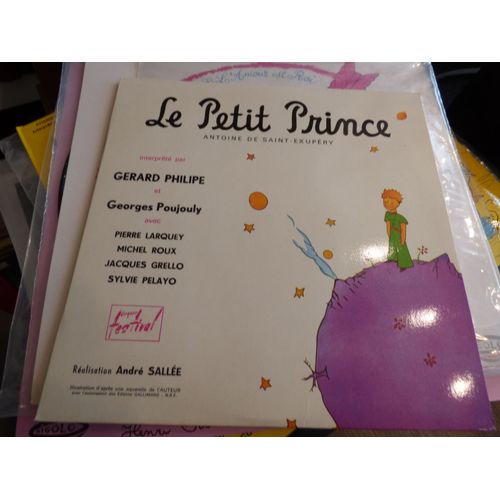 Le Petit Prince  - Gérard Philipe Et Georges Poujouly -   - 1954 - Festival  Fld 22  