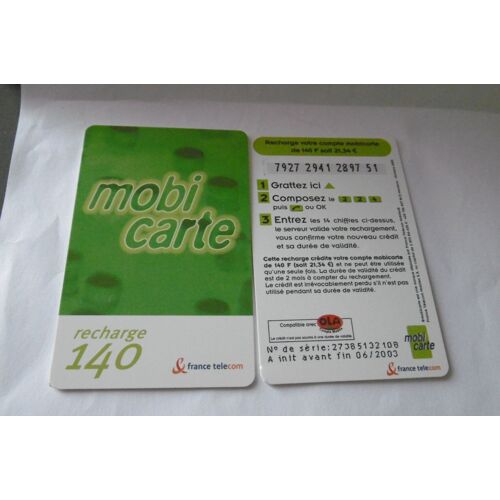 Mobicarte - Recharge  140