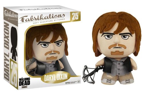 Walking Dead - Peluche Fabrikations Daryl Dixon 14 Cm