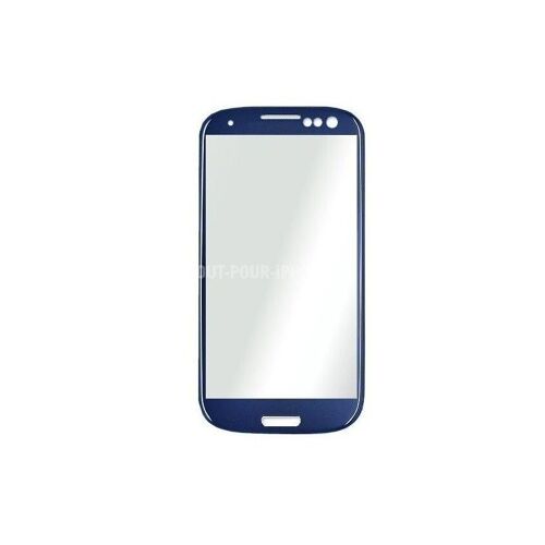 Vitre Tactile Seule Samsung Galaxy S3 Bleu