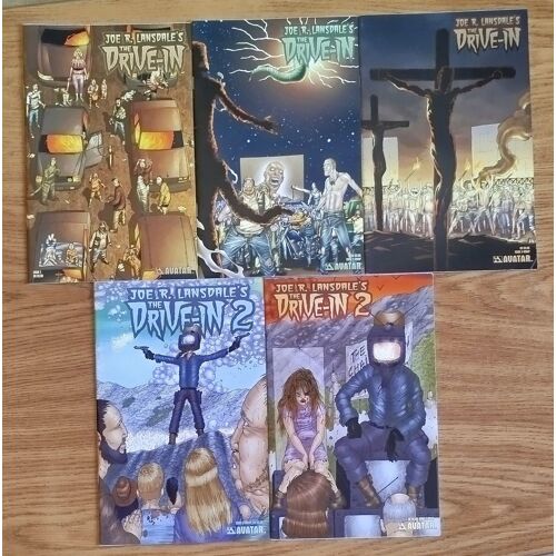 Lot Joe R. Lansdale The Drive-In & By Bizarre Hands: 10 Comics