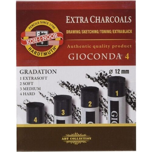 Charbon Artificiel Gioconda Extra 4 Tailles 202756