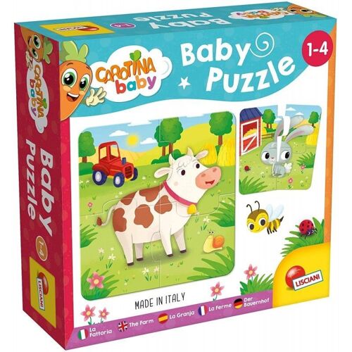 Bébé Carotte - Baby Puzzle Farm 80083
