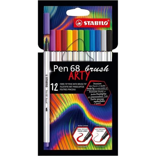 Marqueurs Stylo 68 Brush Arty 12pz 568 / 12-21-20