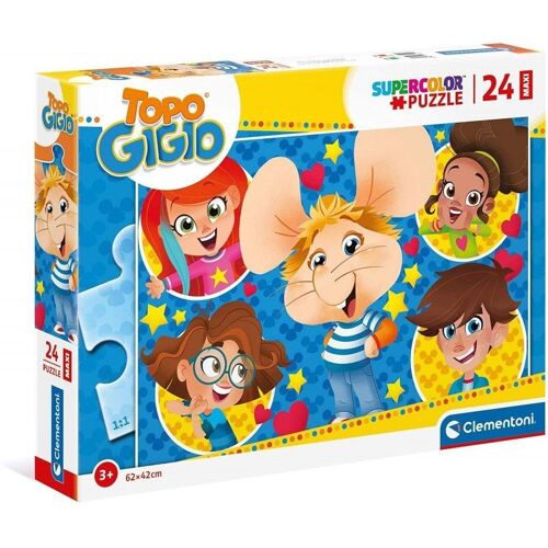 Souris Gig Io Supercolor Puzzle 24 Pièces Maxi 24214