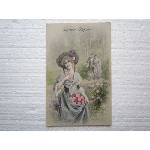 Carte Postale De L ¿Editeur M.M. Vienne  (N° 739).Theme: Joyeuses Paques