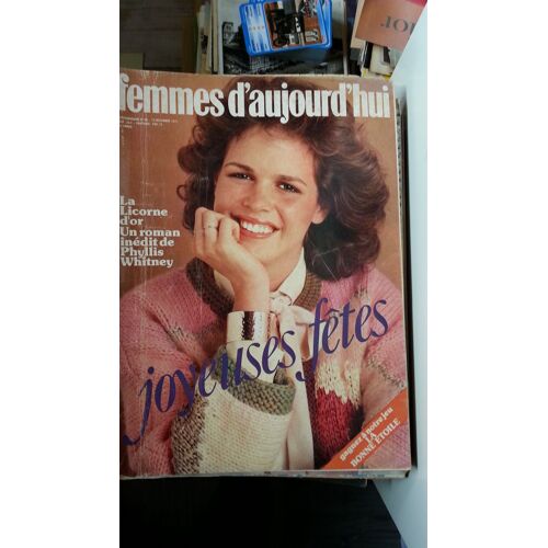 Femmes D'Aujourd'Hui N°50 De 1977 Joyeuses Fêtes