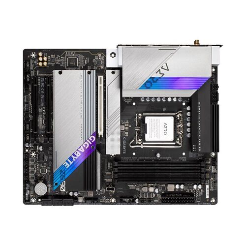 Gigabyte Z690 AERO G - 1.0 - carte-mère - ATX - Socket LGA1700 - Z690 Chipset - USB-C Gen 2x2, USB 3.2 Gen 2, USB 3.2 Gen 1, USB-C Gen1 - 2.5 Gigabit LAN, Wi-Fi 6, Bluetooth - carte graphique...