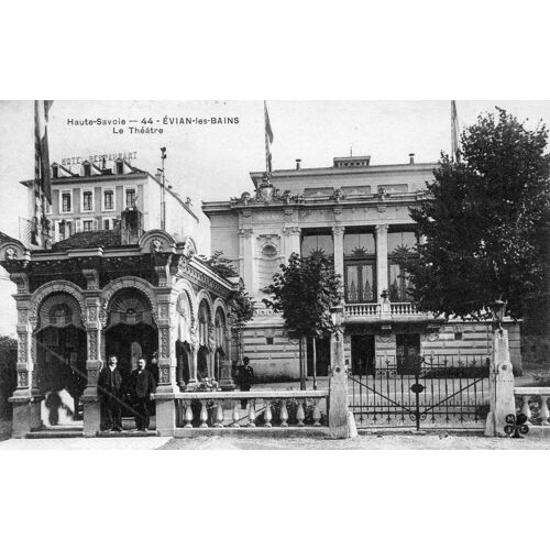 Carte Postale Ancienne - Haute Savoie - 44 - Evian Les Bains - Le Théâtre
