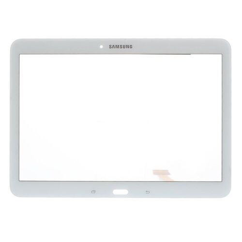 Vitre Face Avant Et Surface Tactile Samsung Galaxy Tab 4 10.1 Coloris Blanc