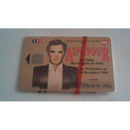 Telecarte 5 Unites Neuve Sous Blister