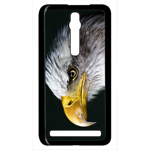 Coque asus zenfone 2 ze551ml - tete d'aigle royal - noir