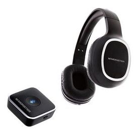 Casque Tv Avec Transmetteur Bluetooth Noir