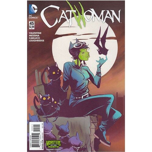 Catwoman 45 Monsters Variant Cover ( V.O. 2015 )