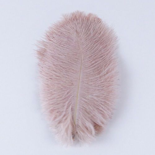Plumes D'autruche Moelleuses Pour Vase Naturel,Replcatcher,Décorations,Fournitures D'artisanat,Accessoires De Mariage,Bijoux,Plumes Exécutives,10 Pièces - Type Pink 2-30-35cm