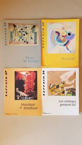 Terrain - Carnets Du Patrimoine Ethnologique - Lot De 4 Revues
