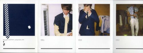 Livret 6 Volets Pierre-Henri Mattout,Spring Summer 2004