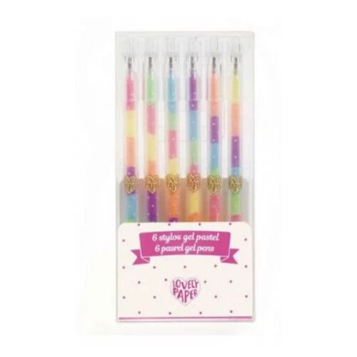 Stylos 6 Stylos Gel Pastel