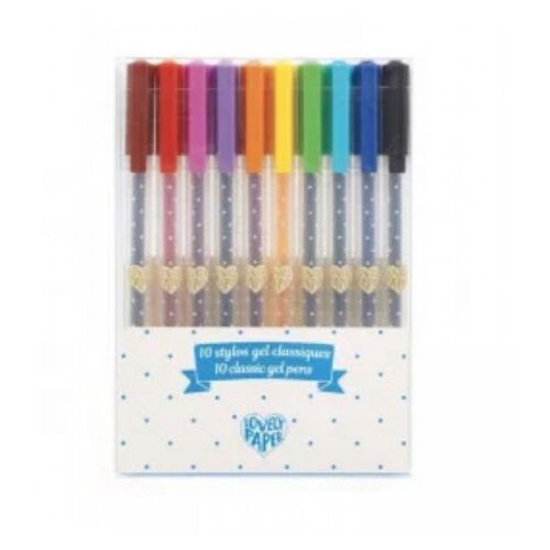 Stylos - 10 Stylos Gel Classiques