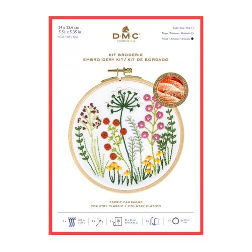 Kit Broderie Esprit De Campagne