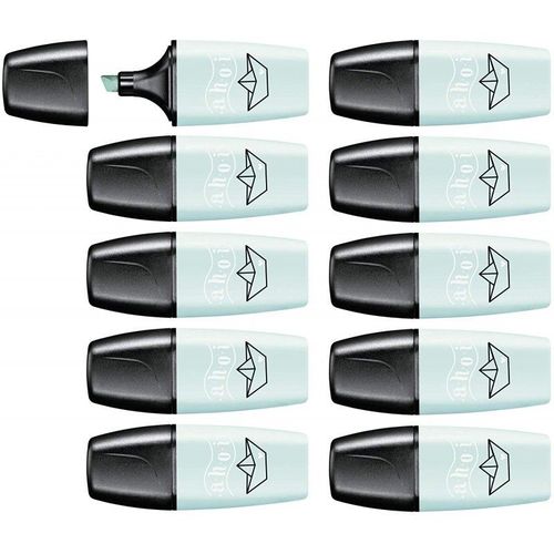 Stabilo 07 / 113-7 - Surligneur Boss Mini Pastellove - Turquoise - Pack De 10 Pcs