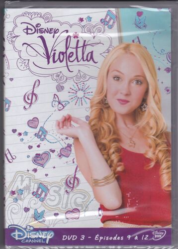 Dvd - Disney Violetta - Dvd 3 - Ep 9 A 12 -