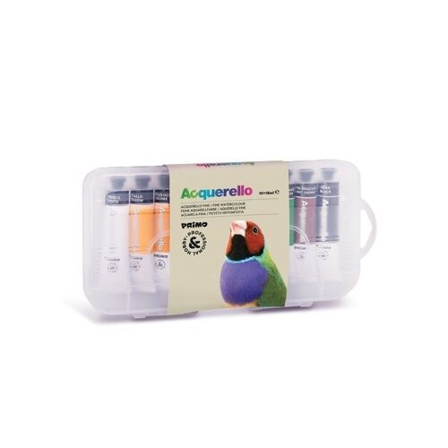 Morocolor Acquerello Primo Fin En Tube Aluminium 18 Ml 10 Couleurs