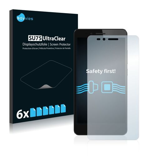 6x Savvies Su75 Ultraclear Film De Protection Écran Pour Huawei Honor 5x