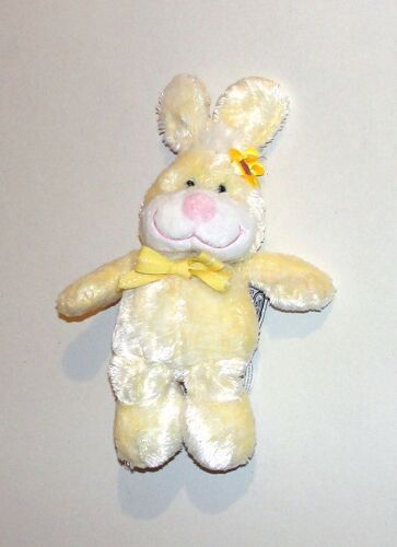 Doudou Lapin Jaune Lelly Peluche Venturelli Angelo