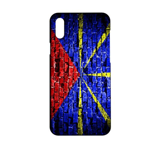 Coque Pour Oppo Find X2 Pro Drapeau Région De France La Réunion