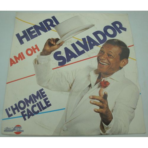 Henri Salvador Ami Oh/L'homme Facile Sp 7" 1982 Az