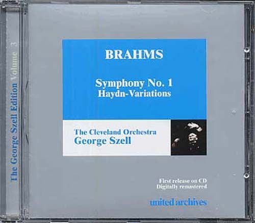 The George Szell Edition Vol. 3 : Symphonie No. 1, Variations Sur Un Thème De Haydn