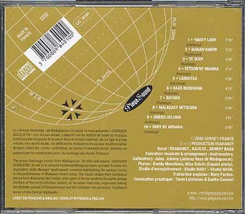 Madagascar : Gasigasy Accoustik