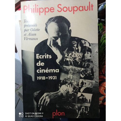 Ecrits De Cinema 1 1918-1931