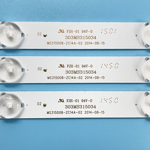 Bande LED tv 32 pouces TV MS315D08-ZC14A-02 303MS315034 LED tv-32Q5K 3x8 Nipseyteko