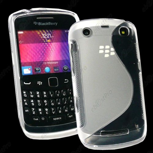 ebestStar ® Housse Etui Coque Silicone Gel Motif S-line Protection Souple pour BlackBerry Curve 9320, Curve 9315, Couleur Transparent + 1 Film protection d'écran + lingette