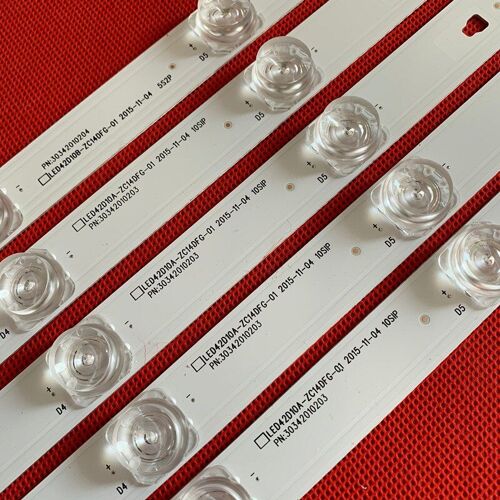 Rétro-éclairage TV, 5 pièce/lot, LED tv42D10A-ZC14DFG-01, 30342010203 1 set Nipseyteko