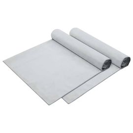 Vidaxl Serviettes De Transat 2 Pcs Gris 210 X 75 Cm