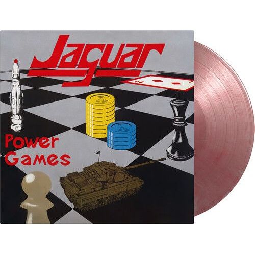 Jaguar - Power Games - Limited 180-Gram Red & Silver Marble Colored Vinyl [Vinyl Lp] Ltd Ed, 180 Gram, Red, Silver, Colored Vinyl, Holland - Import
