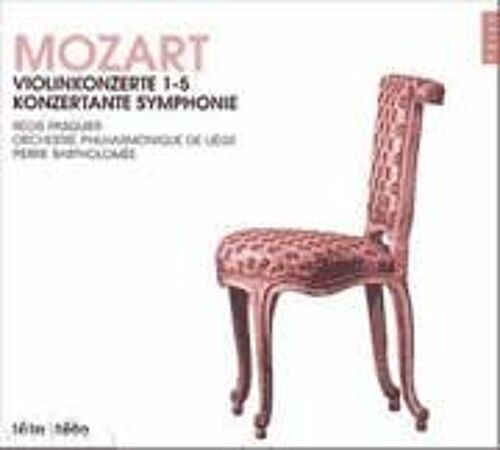 Concertos Pour Violon Nos. 1 À 5, Symph. Conc. - Regis & Bruno Pasquier, Violon Et Alto