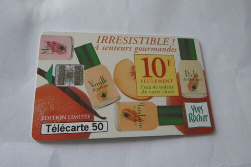 Carte Téléphone - Yves Rocher - Senteurs Gourmandes - 50 U - 05/96 - 50 U - 09/96