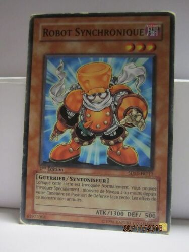 Yu-Gi-Oh! * Robot Synchronique * 5ds1-Fr011 * Bon État