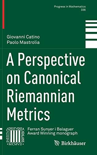 A Perspective On Canonical Riemannian Metrics