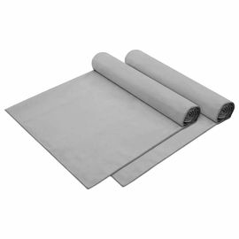 Vidaxl Serviettes De Transat 2 Pcs Gris Foncé 210 X 75 Cm