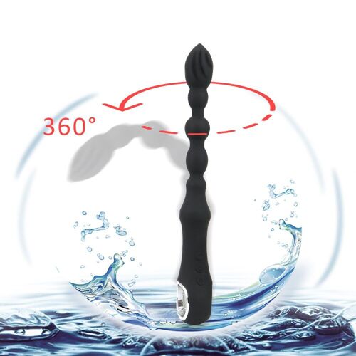 Vibrateur Anal Chauffant, Masseur De Prostate, Longues Perles, Plug Anal Pour Débutant, Jouets Sexuels Pour Hommes Et Femmes