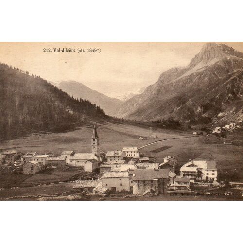 Cpa Val D'isère - Vue Générale (90)