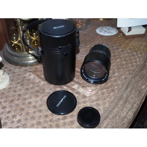 OLYMPUS OM-ZUIKO AUTO-T 180MM F/2.8 OCCAS. Objectif pour appareil photo argentique de la série OM